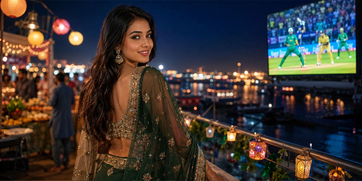 ঈদ উৎসবে ঢাকায় একজন ব্যবহারকারী মোবাইলে 2526 প্ল্যাটফর্মে ক্রিকেট বেটিং উপভোগ করছেন