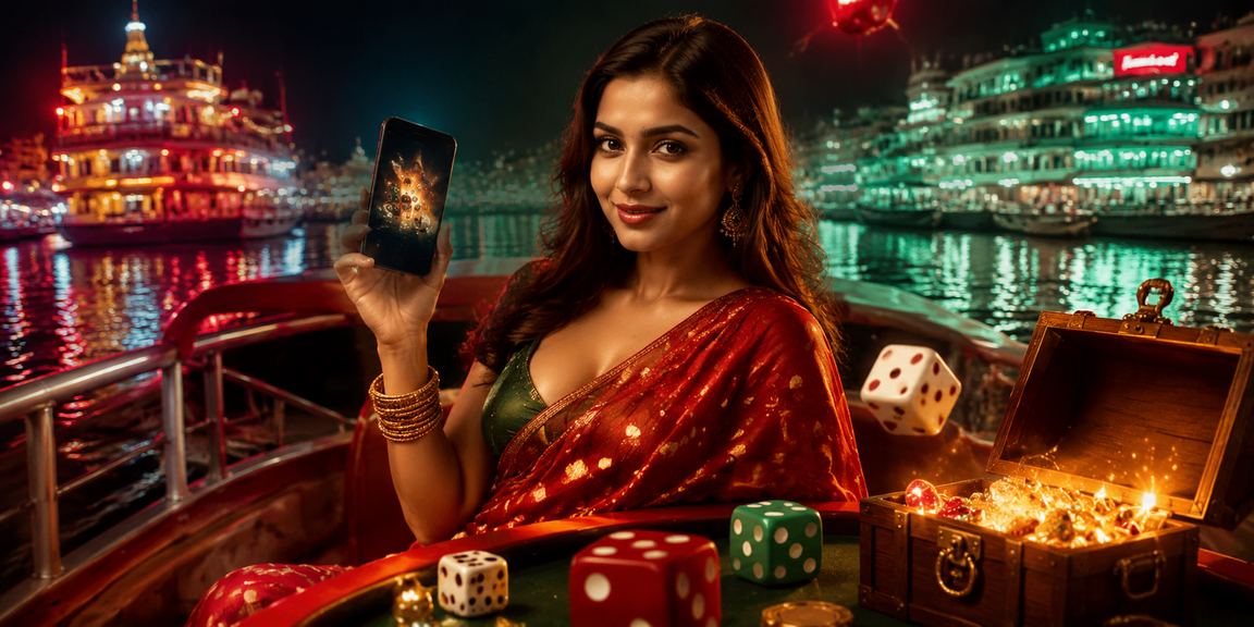 ঢাকায় একটি ডাইস গেমে লাল-সবুজ বোর্ডের পাশে 2526 প্ল্যাটফর্মে বাজি ধরার দৃশ্য