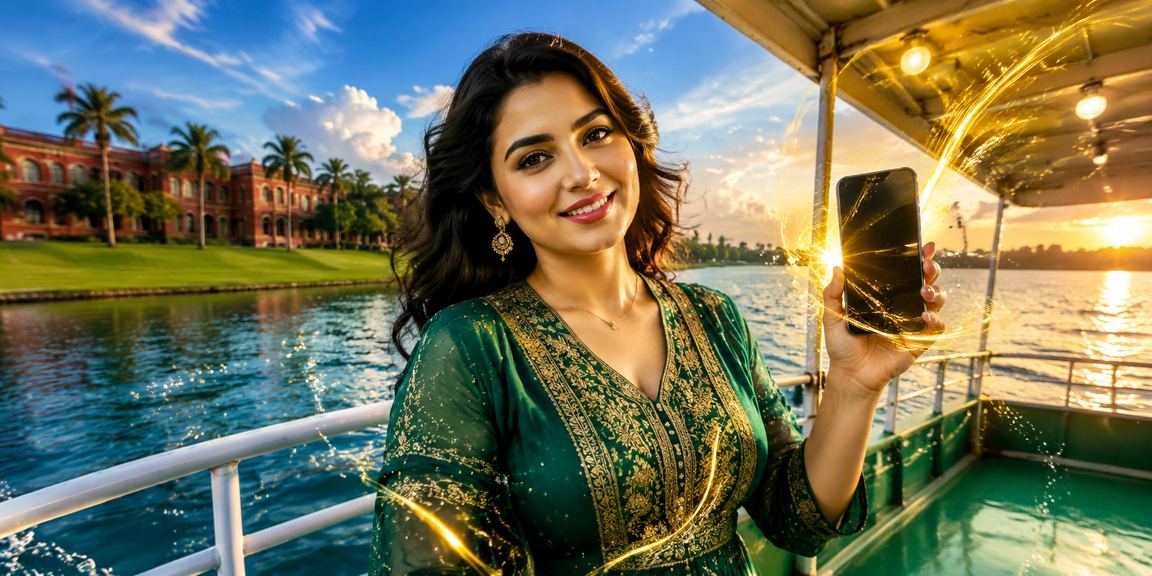 ময়মনসিংহে একজন বাংলাদেশি মডেল মোবাইলে ডিপোজিট করার সময় নিরাপদ তথ্য সুরক্ষা নিশ্চিত করছেন