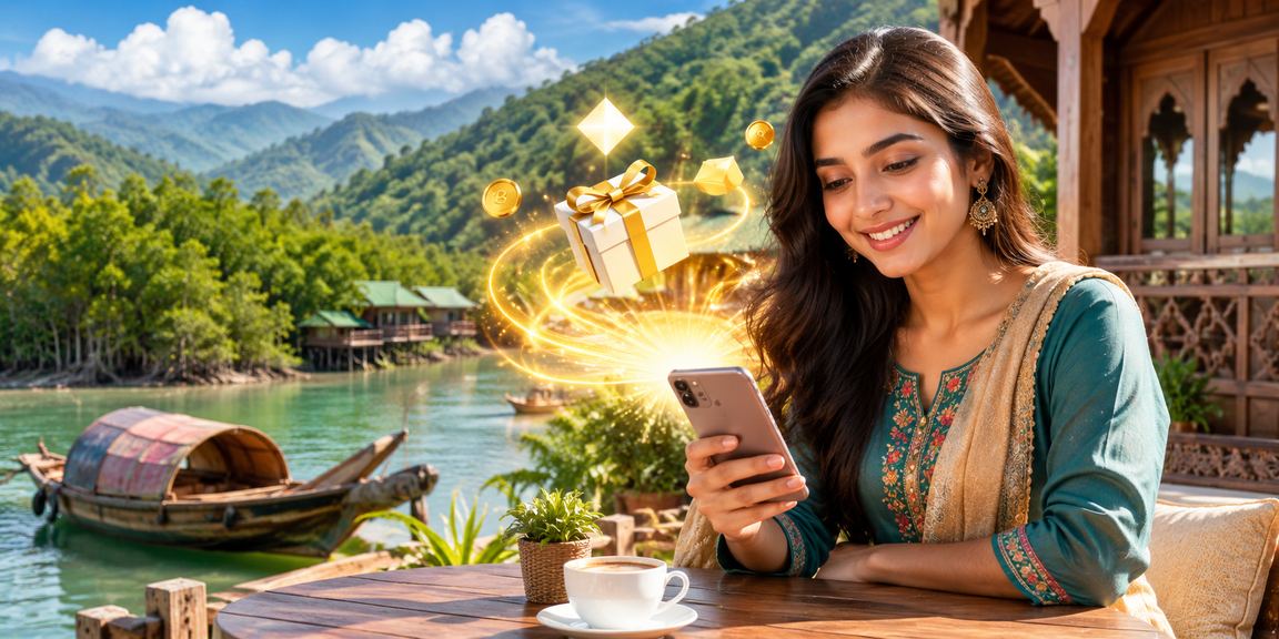 সুন্দরবন অঞ্চলে বাংলাদেশি ক্রীড়া অনুরাগীর দৃশ্য